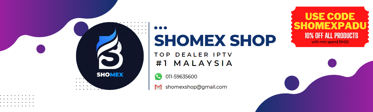 Shomex Shop Banner